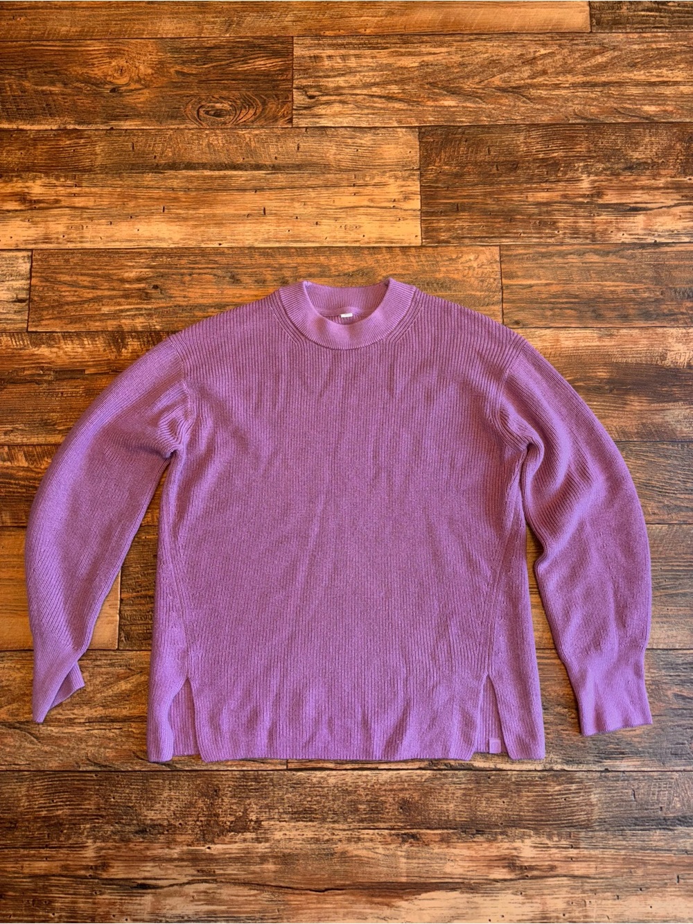 Lululemon Merino Wool-Blend Ribbed Crewneck Sweater